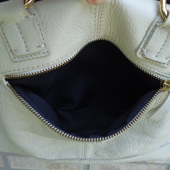 Tommy Hilfiger TH Logo Pebble Leather Satchel - Picture 16 of 16